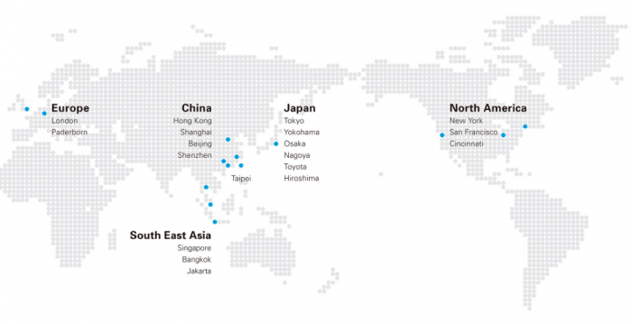 電通国際情報サービス　グローバル展開
