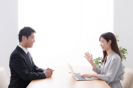 リクルートエージェント登録から内定までの流れ（面談）