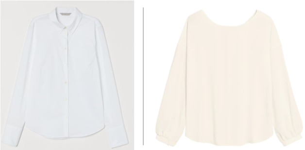 介護面接にふさわしいシャツとブラウス