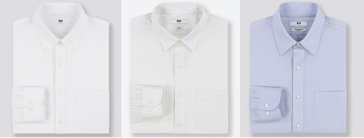 面接にふさわしいワイシャツ