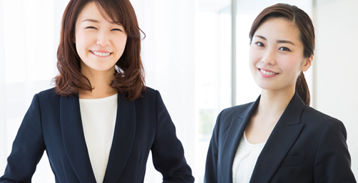 面接にふさわしい女性の髪型とメイク