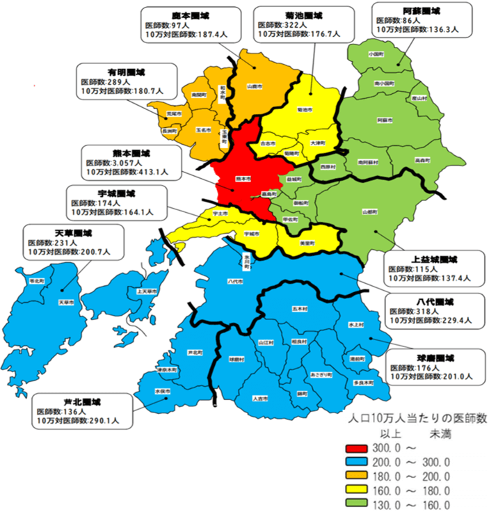 熊本県医師数