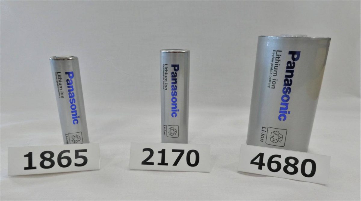 米国のEVメーカー・テスラ向けに開発した大容量の新型リチウムイオン車載電池「4680」